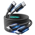 Original LISEN 240W (2M) USB C to USB C Cable