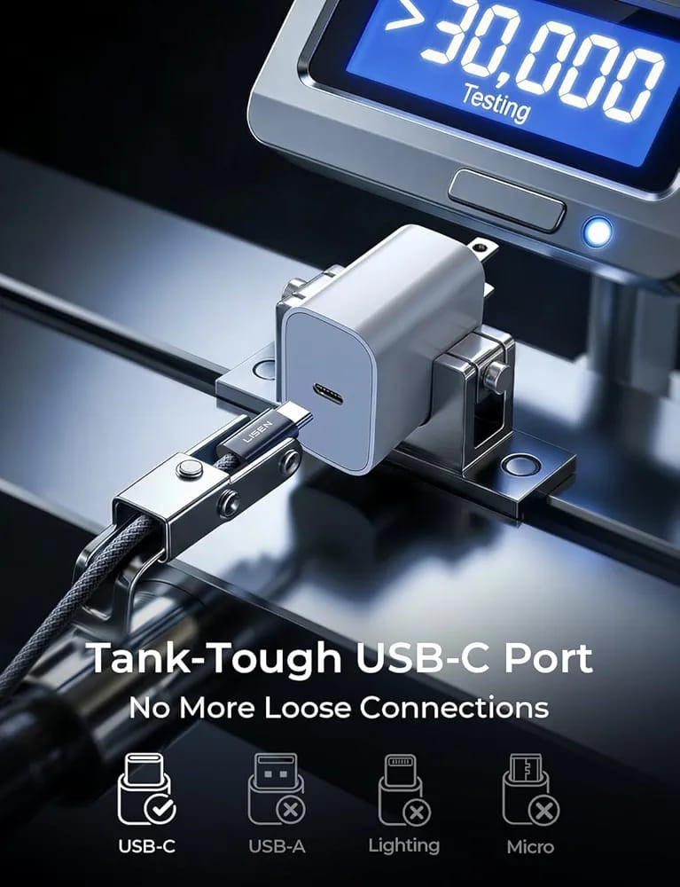 Original LISEN 240W (2M) USB C to USB C Cable