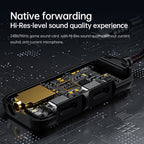 100% Original PLEXTONE GS1 3 in 1 Dual Type C 3.5MM Jack Adapter