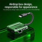 Plextone GS1 2-in-1 Lightning to 3.5mm Gaming Adapter