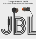 100% Original New JBL Tune 110 3.5mm Wired Earphones