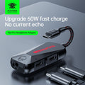 100% Original PLEXTONE GS1 3 in 1 Dual Type C 3.5MM Jack Adapter