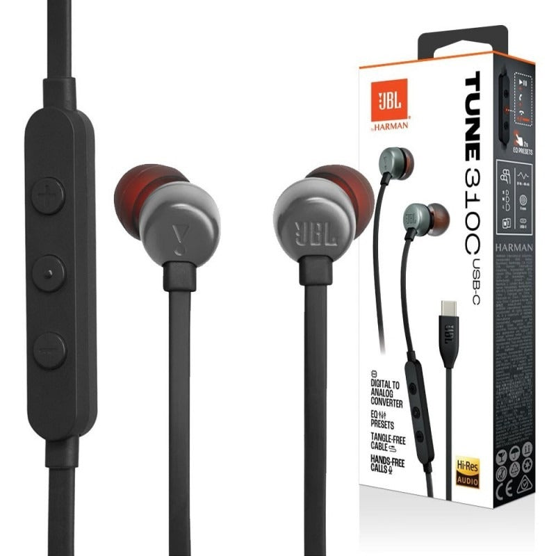 100% Original JBL Tune 310C USB-C In-Ear Headphones