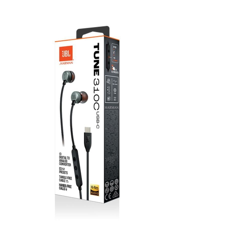 100% Original JBL Tune 310C USB-C In-Ear Headphones